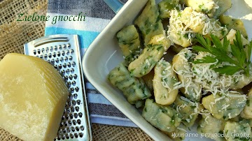 Zielone gnocchi