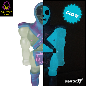 San Diego Comic-Con 2017 Exclusive Masters of the Universe Glow in the Dark Skeletor Resin Figure by Amanda Visell x Super7