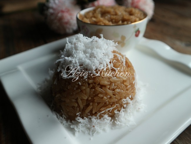 Pulut Pagi Kelantan Untuk Sarapan - Azie Kitchen