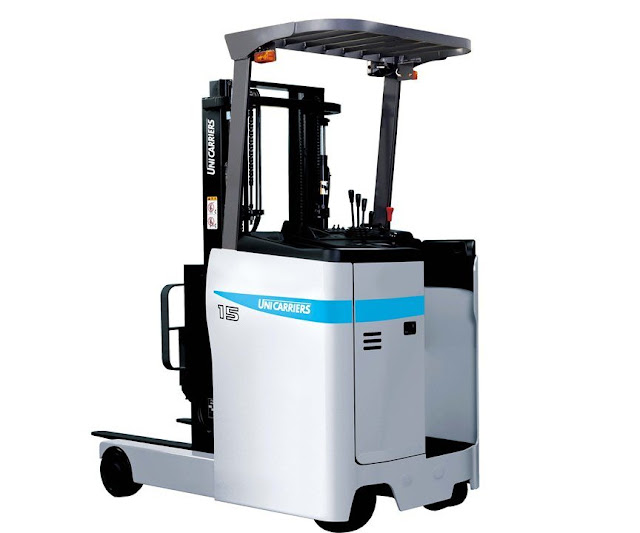 Reach Truck đứng lái Unicarriers Nhật Bản