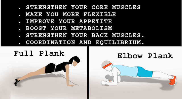Impact on your body doing planks every day