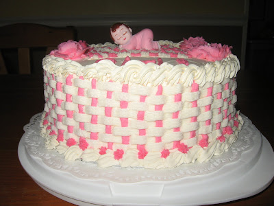 Baby Girl Shower Cake on Varacita S Bakery   Konditorei  Baby Shower Cake   It S A Girl