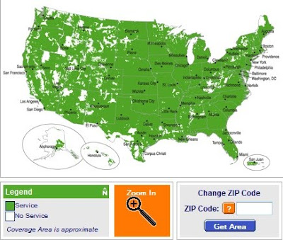 Coverage Maps For Cell Phones