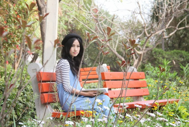 Denim and stripes in Vasant Kunj^^