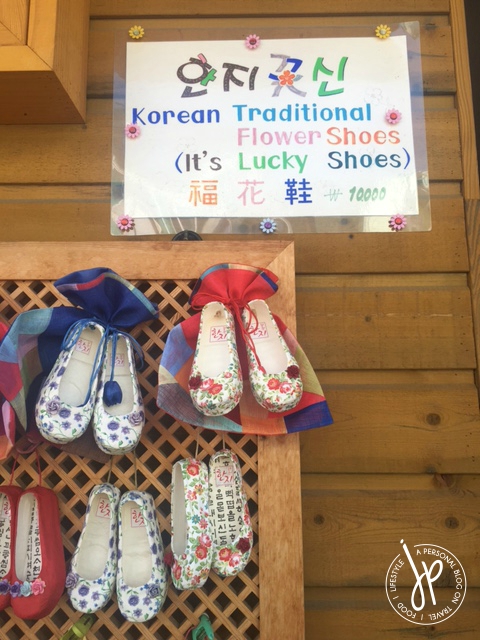 Flower shoes_Gamcheon Culture Village