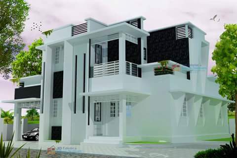 Desain Rumah Minimalis Modern 2 Lantai