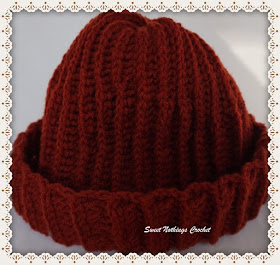 crochet headwear, crochet for men, beanie