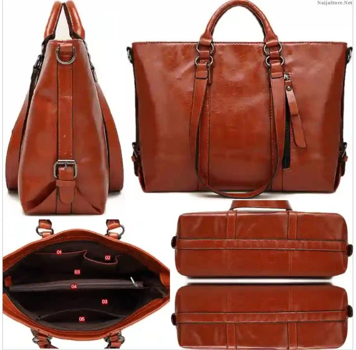 Minimalist Tote Handbag for Ladies - Fashionable Classic Shoulder Bag for Women