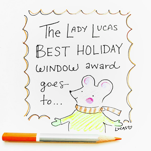 The 2017 Lady Lucas Best NYC Holiday Window Award Goes To... | Linzer Lane Blog