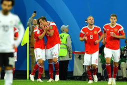 Hajar Mesir 3-1, Rusia Lolos ke 16 Besar