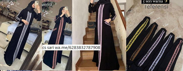 ABAYA KHADIJAH - GAYA BAJU MUSLIM TERBARU