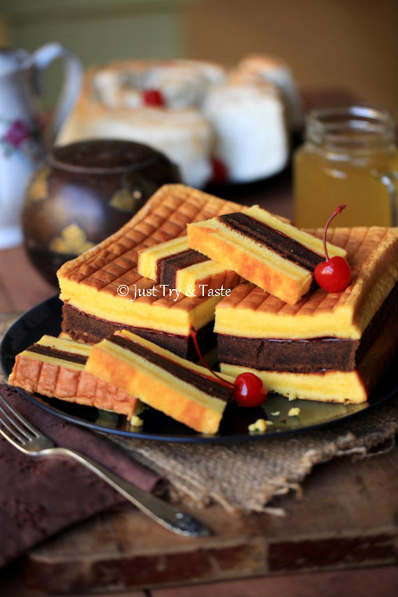 Resep Cake Lapis Surabaya - Moist, lembut, yummy!  Just 