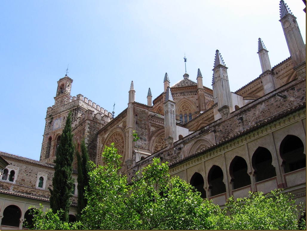 Estilo mudéjar no mosteiro de Guadalupe