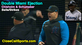 Schumaker gets 1st win, Marlins top Mets 2-1 behind Chisholm