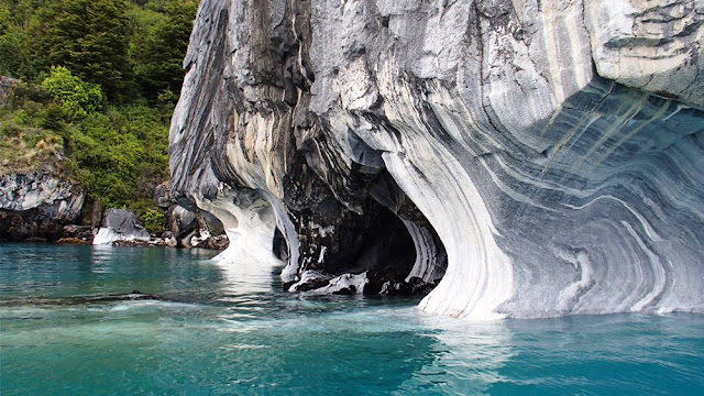 Marble Cave Chile