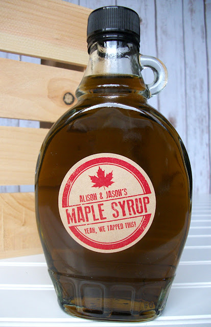 custom maple syrup labels