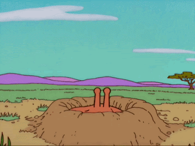 The Simpsons Giraffe
