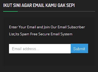 membuat widget pengikut email