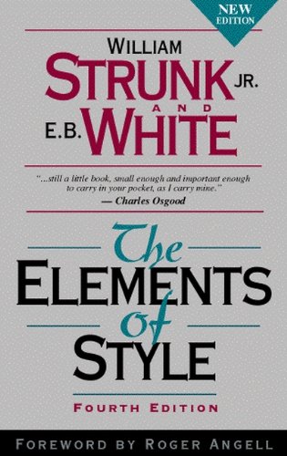 Download The Elements of Style 4th Edition [PDF]