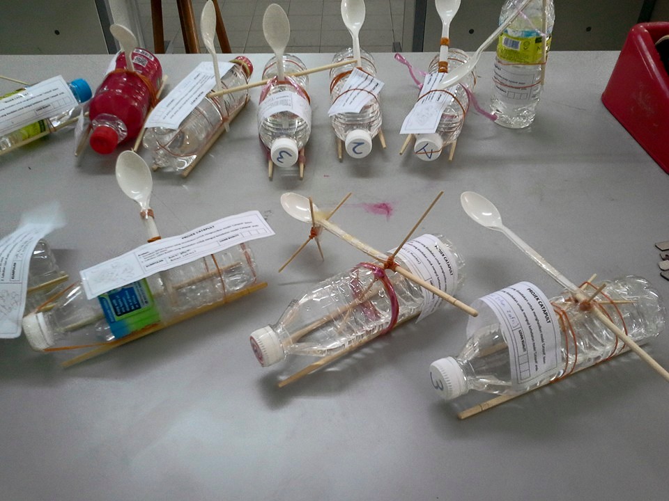 Idea P&P Sains : Membina Model Catapult