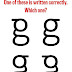 Can YOU tell which letter is written correctly? Scientists discover most people can't pick out the right G despite seeing it millions of times  