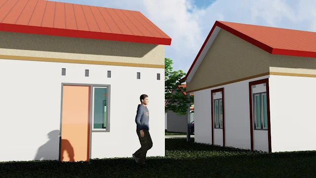 Desain rumah tunggal