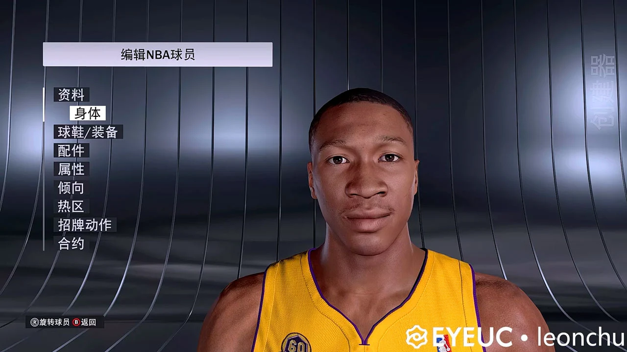 NBA 2K22 Wesley Johnson Cyberface