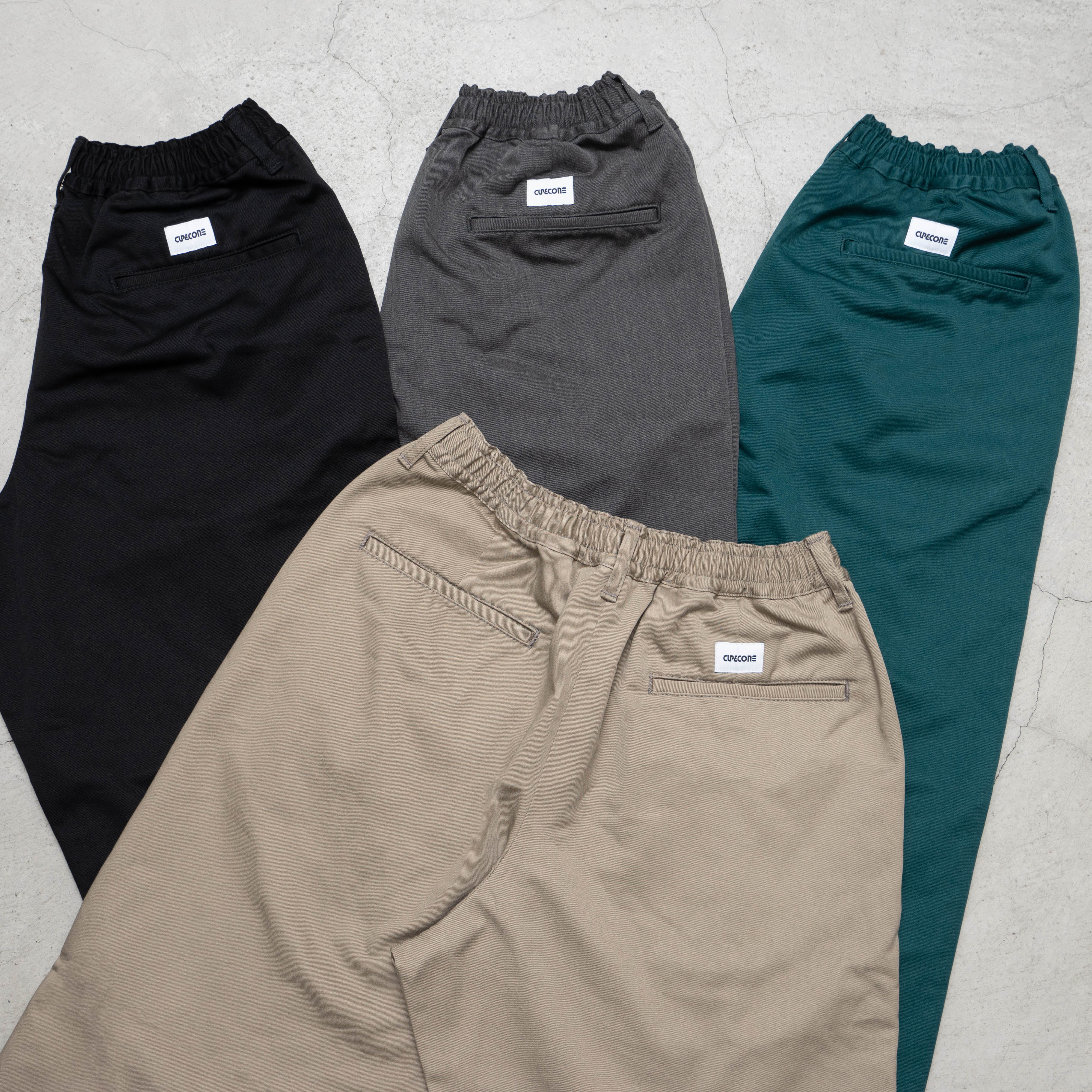 cup and cone / TC Twill Easy Pants