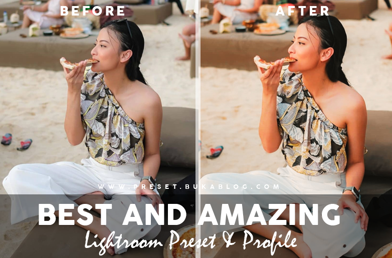 Before After Using Best Amazing Lightroom Profile and Preset