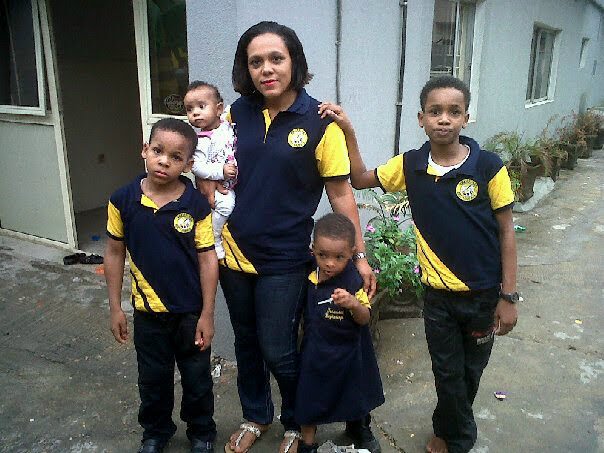 emeka  ike's wife abandoned children