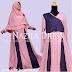 Baju Muslim Terbaru Nazila Dress Busui Friendly Dusty Pink  081372507000