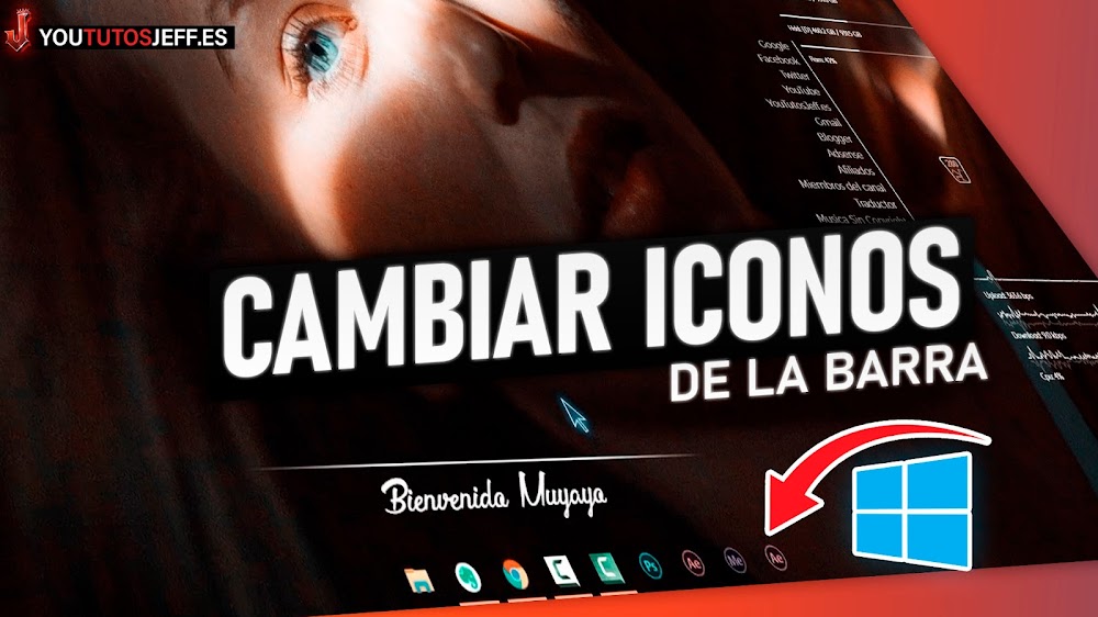 Como Cambiar Iconos de la Barra de Tareas Windows 10