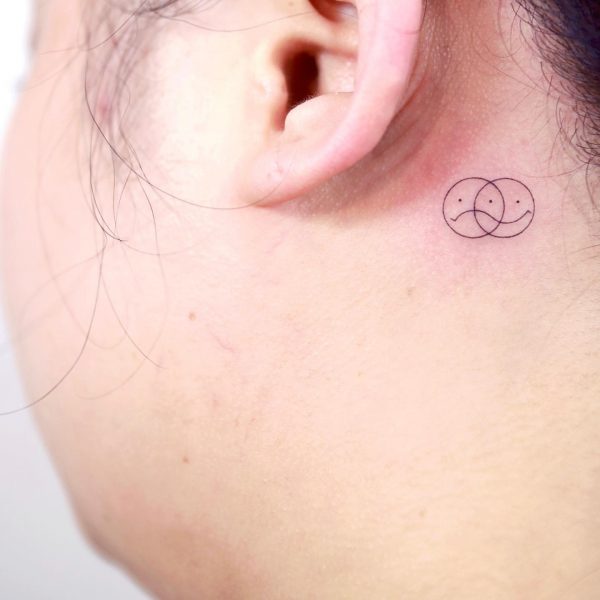 Mini tatuagens femininas - 100 ideias para deixar vocês inspiradas