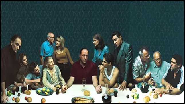 Los soprano (última cena)