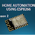 كورس home automation using esp8266  lesson 2