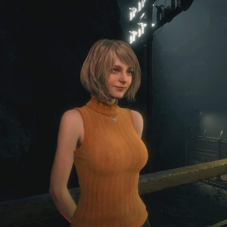 Modelo de Ashley em Resident Evil 4 Remake comenta trailer: 'Quase chorei