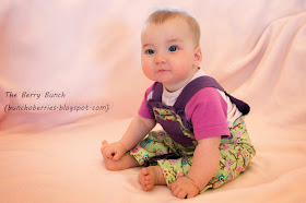 The Berry Bunch: Peek-A-Boo Pattern Shop: Lullaby Line: Overalls Testing