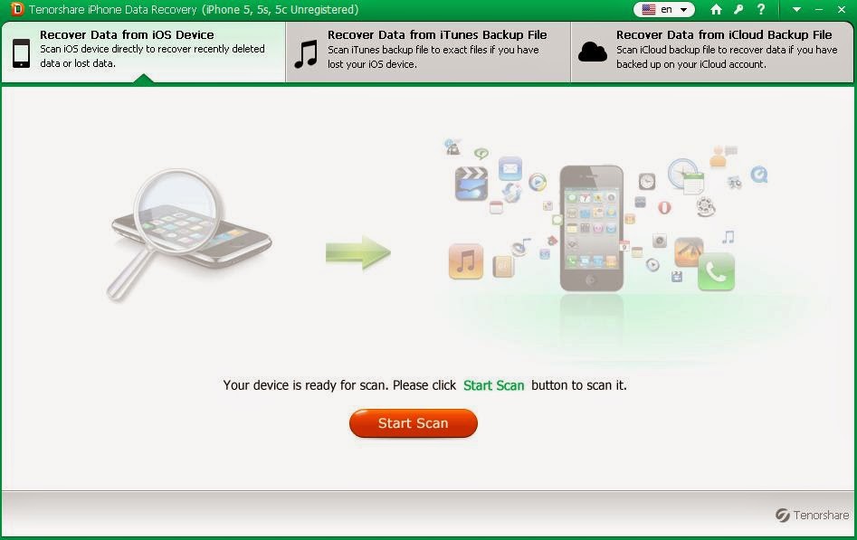 tenorshare iPhone data recovery software review