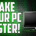 FIVE BEST WAYS TO SPEED UP A COMPUTER SYSTEM .