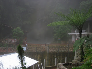 Zunil, las fuentes Georginas (aguas termales), Quetzaltenango, Guatemala