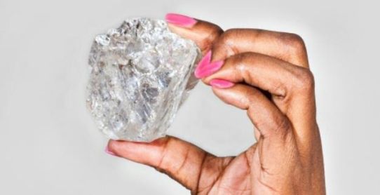 World second largest diamond in over a century discovered in Botswana