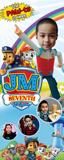 Paw Patrol X Banner Stand