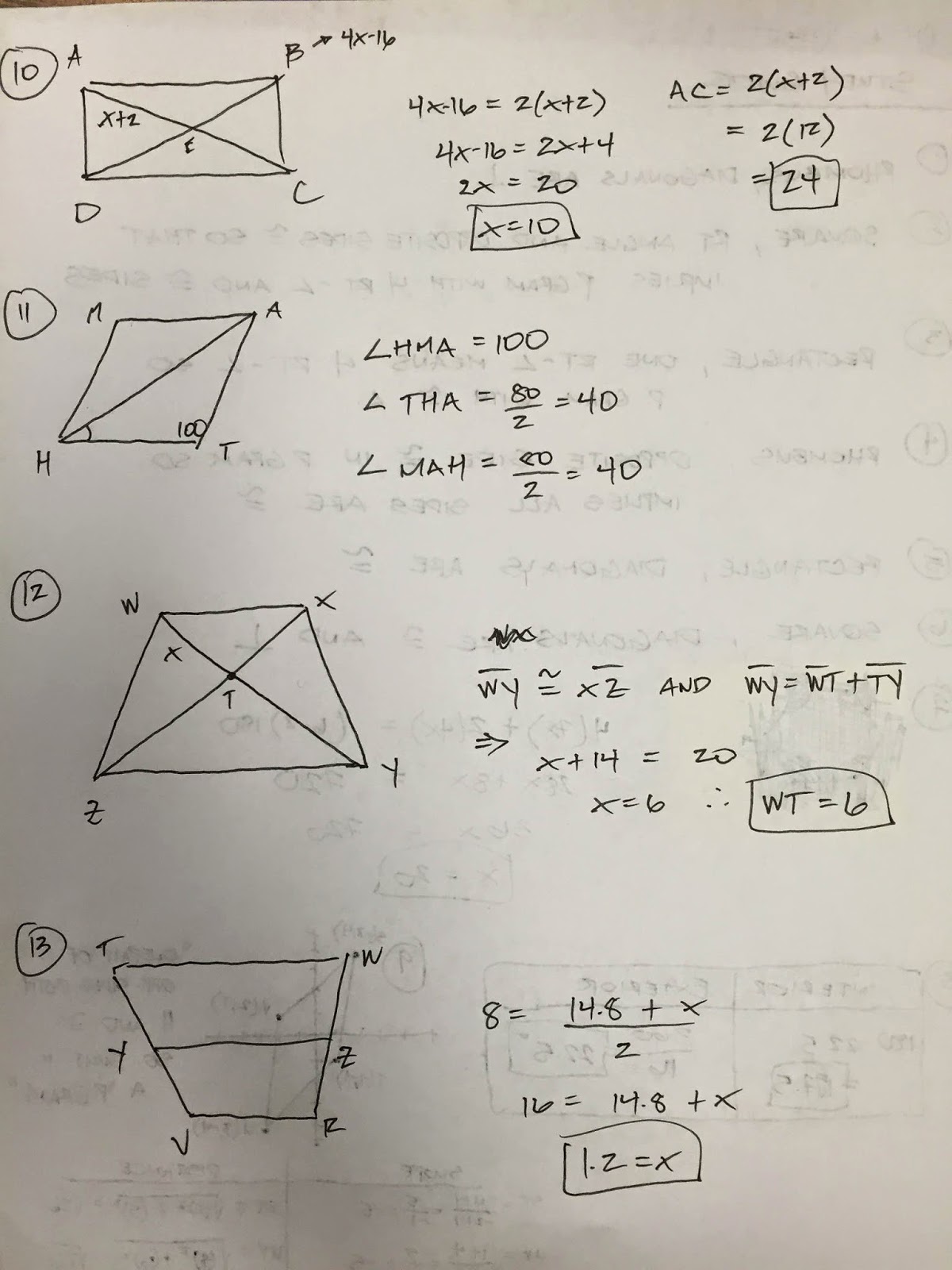 Honors Geometry - Vintage High School: Chapter 6 ...