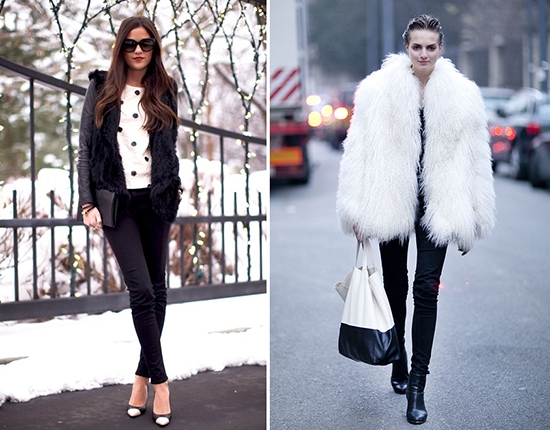 In The Spotlight: Black & White Trend / Black & White Outfits / Black & White Street Style