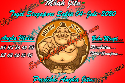 Syair Mbah Jitu Togel SGP Minggu 05 Juli 2020