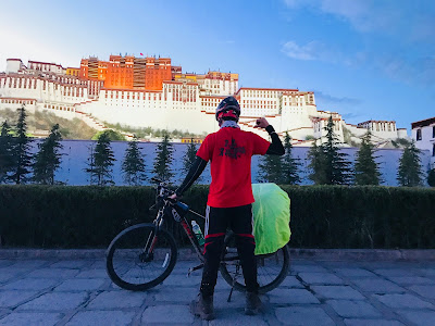 Cycle to lhasa within one month