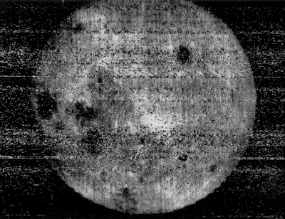 Luna 3 Moon Frame 29, October 7, 1959