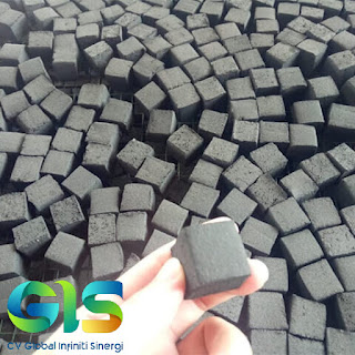 coconut charcoal briquette