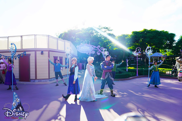 香港迪士尼樂園重開 Hong-Kong Disneyland reopening meet-and-greets frozen elsa anna princess