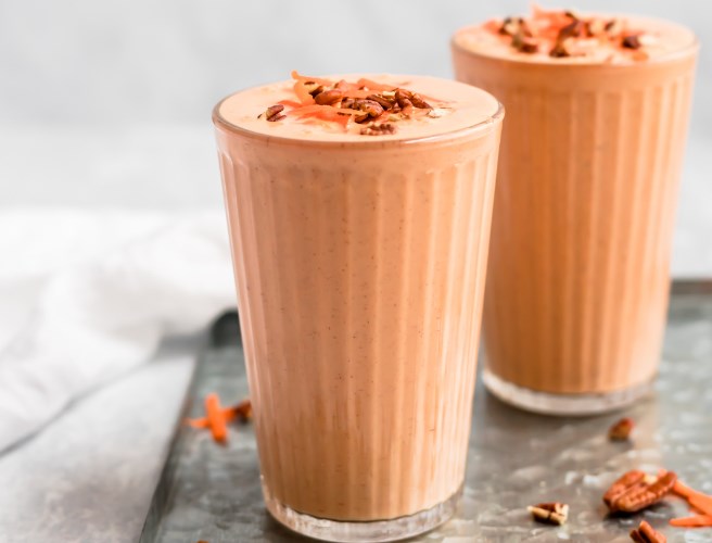 Carrot Cake Smoothie #drinks #smoothies